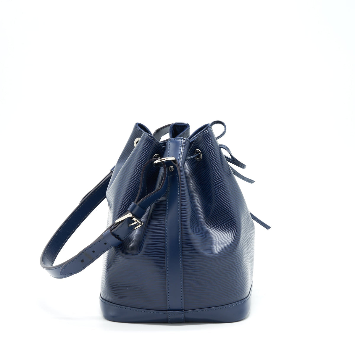 LOUIS VUITTON NOE BUCKET BAG EPI LEATHER NAVY SHW