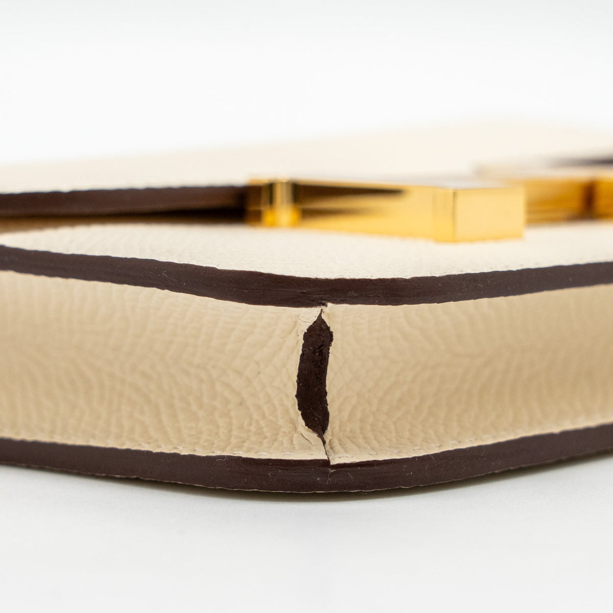 Hermes Constance Slim Epsom Nata GHW