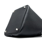 HERMES PICOTIN 18 TOUCH LOCK BAG CLEMENCE/ALLIGATOR MISSISSIPPIENSIS BLACK SHW