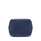 LOUIS VUITTON NOE BUCKET BAG EPI LEATHER NAVY SHW