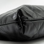 CHANEL MEDIUM 22 BAG SHINY CALFSKIN BLACK GHW (MICROCHIP)