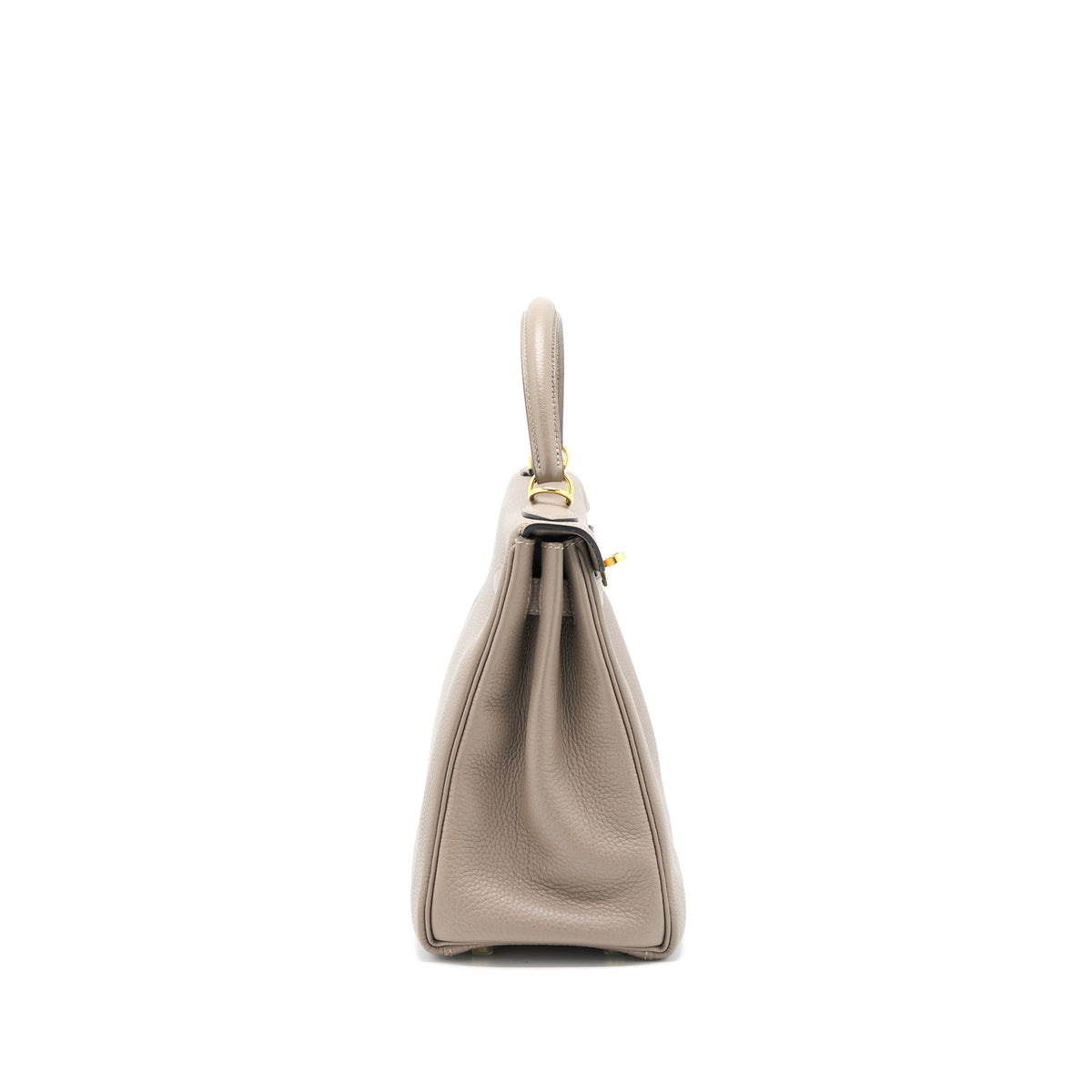 HERMES KELLY 28 TOGO M8 GRIS ASPHALTE GHW