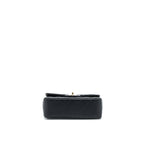 CHANEL MINI RECTANGULAR FLAP BAG LAMBSKIN BLACK LGHW (MICROCHIP)