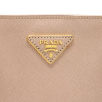 PRADA SAFFIANO BEIGE SHOULDER BAG