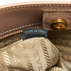 PRADA SAFFIANO BEIGE SHOULDER BAG