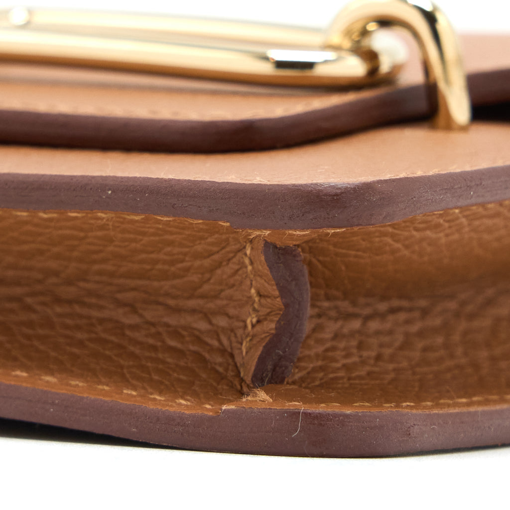 HERMES ROULIS SLIM EVERCOLOR GOLD/VERT FIZZ LGHW