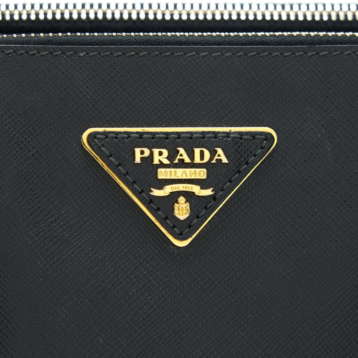 PRADA SAFFIANO TOTE BAG IN BLACK