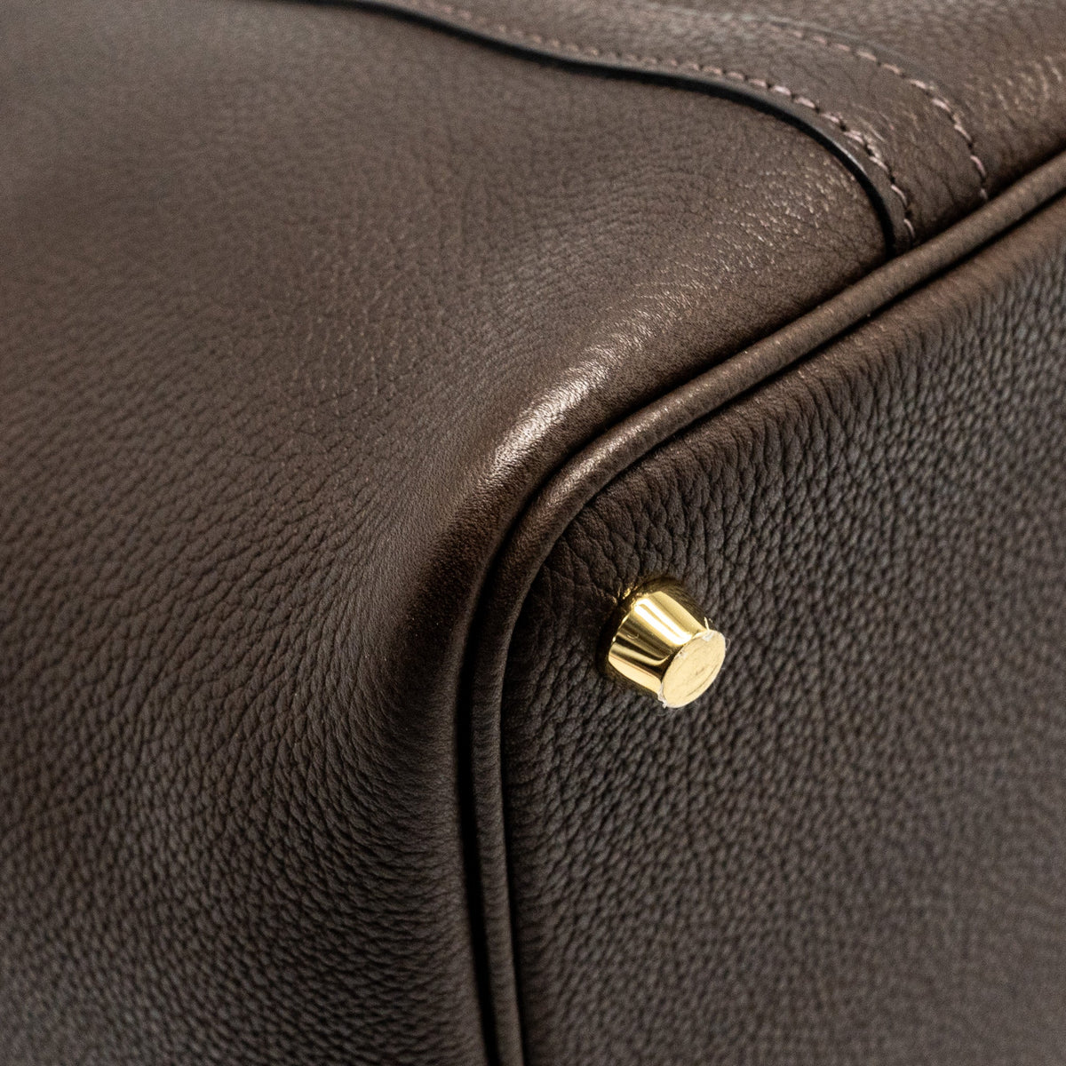 HERMES PICOTIN 18 LOCK BAG BARENIA FAUBOURG EBENE GHW