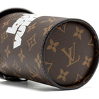 LOUIS VUITTON COFFEE CUP BAG MONOGRAM CANVAS BROWN/MULTICOLOUR BROWN HARDWARE