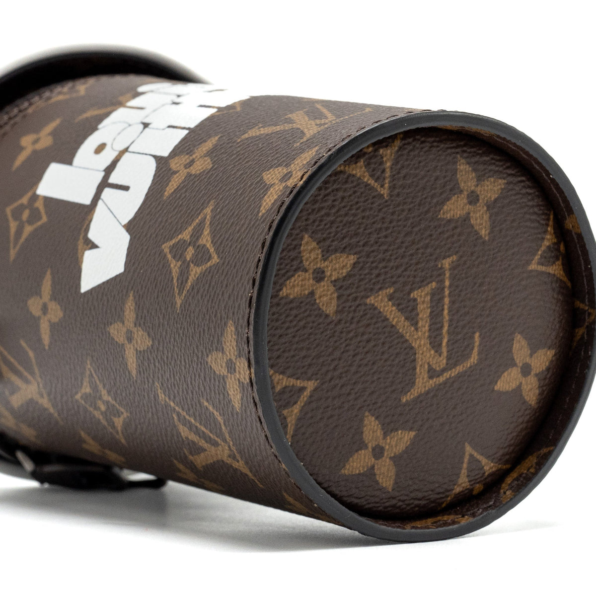 LOUIS VUITTON COFFEE CUP BAG MONOGRAM CANVAS BROWN/MULTICOLOUR BROWN HARDWARE