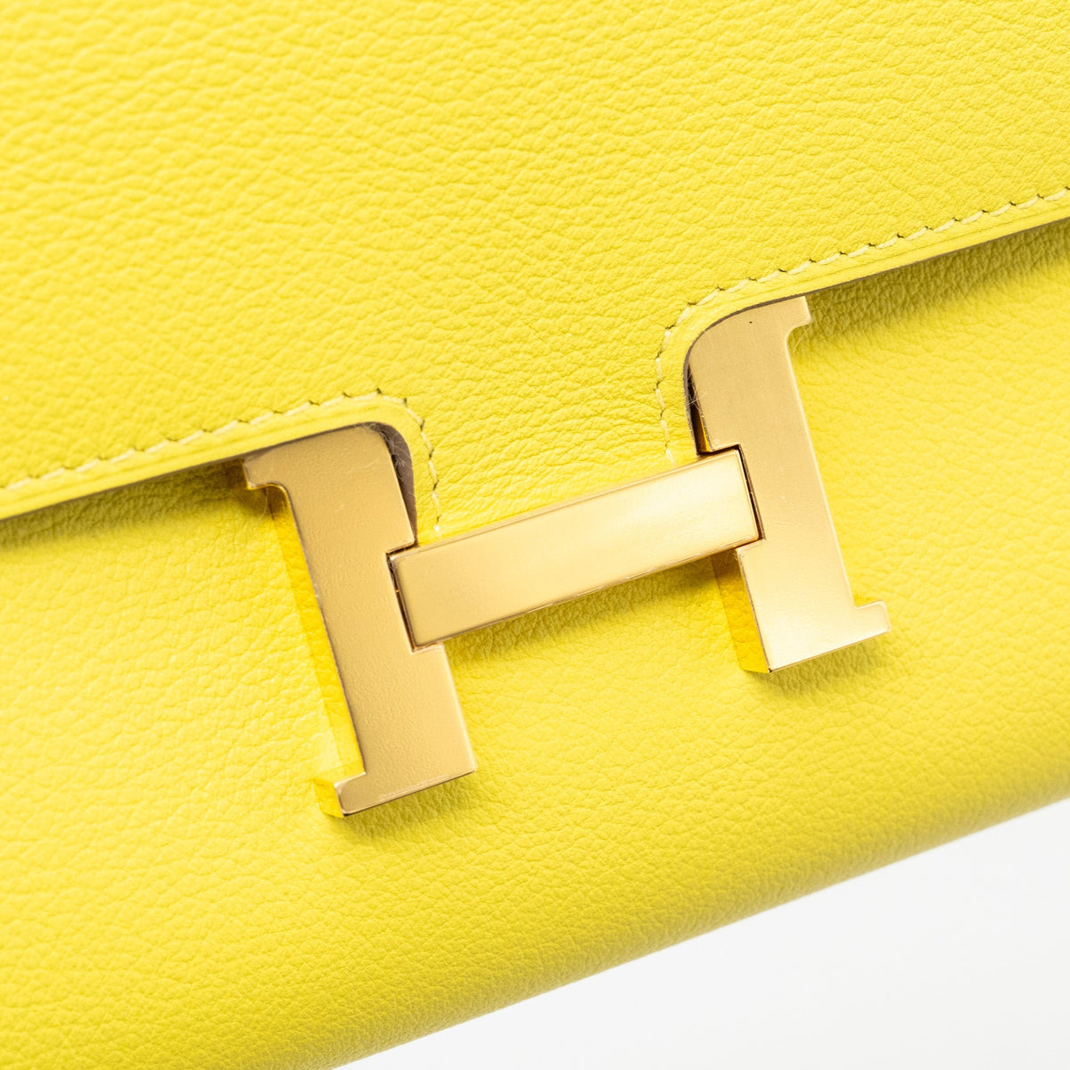 Hermes Constance To Go Evercolor 9R Lime GHW