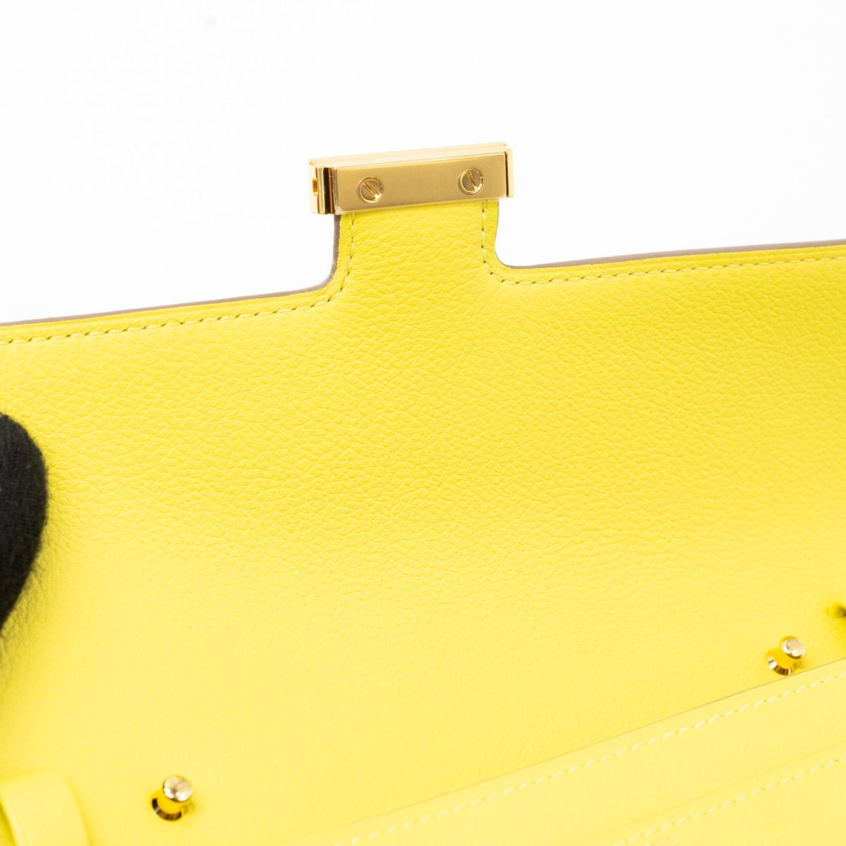 Hermes Constance To Go Evercolor 9R Lime GHW