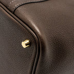 HERMES PICOTIN 18 LOCK BAG BARENIA FAUBOURG EBENE GHW
