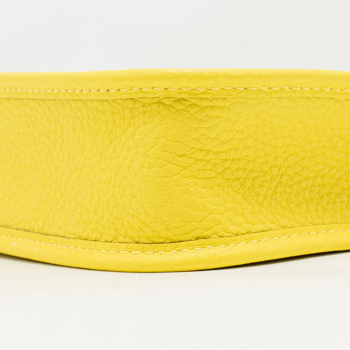 Hermes Mini Evelyne Clemence Lime SHW