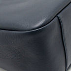 Saint Laurent/YSL Le 5 A 7 Supple Large Bag Grained Calfskin Bleu Abysse GHW