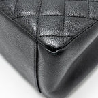 CHANEL GRAND SHOPPING TOTE CAVIAR BLACK SHW