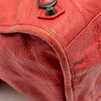 Balenciaga Medium Le City Bag Leather Red GHW