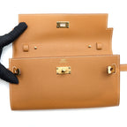 HERMES CLASSIC KELLY TO GO EPSOM GOLD GHW
