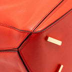 Loewe Medium Puzzle Bag Calfskin Red GHW