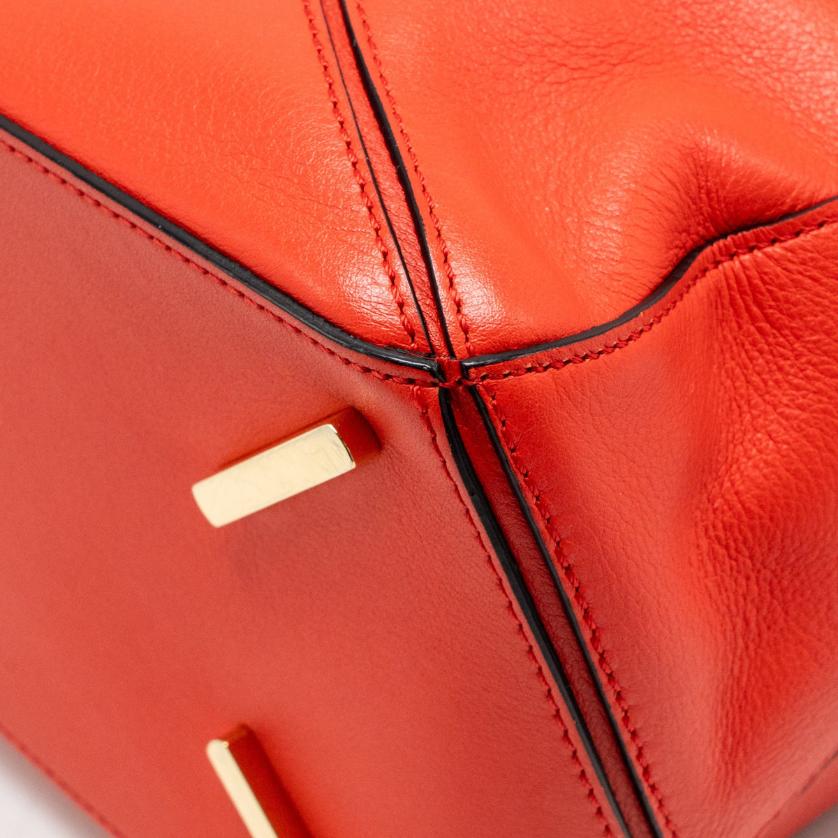 Loewe Medium Puzzle Bag Calfskin Red GHW