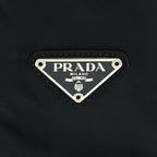 PRADA NYLON SHOULDER BAG IN BLACK