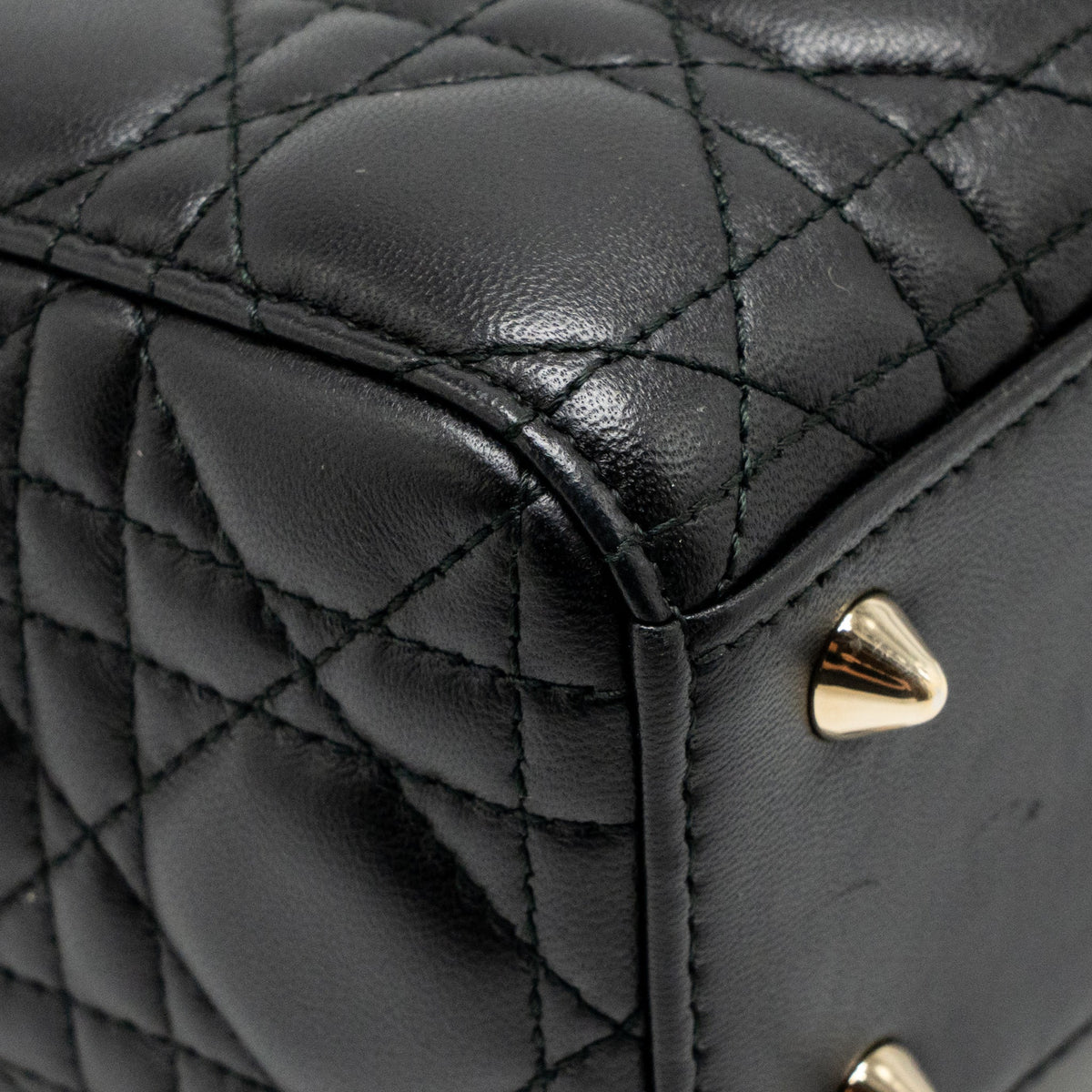 Dior Small Lady Dior My ABCDior Bag Cannage Lambskin Black LGHW