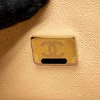 CHANEL MEDIUM CLASSIC DOUBLE FLAP BAG CAVIAR BEIGE LGHW (MICROCHIP)