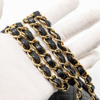 CHANEL SMALL CLASSIC DOUBLE FLAP BAG CAVIAR BLACK GHW(MICROCHIP)
