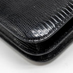 HERMES MINI CONSTANCE LIZARD VARANUS SALVATOR BLACK SHW
