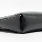 CHANEL MINI 31 CLUTCH WITH CHAIN SHINY LAMBSKIN BLACK LGHW (MICROCHIP)
