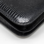 HERMES MINI CONSTANCE LIZARD VARANUS SALVATOR BLACK SHW