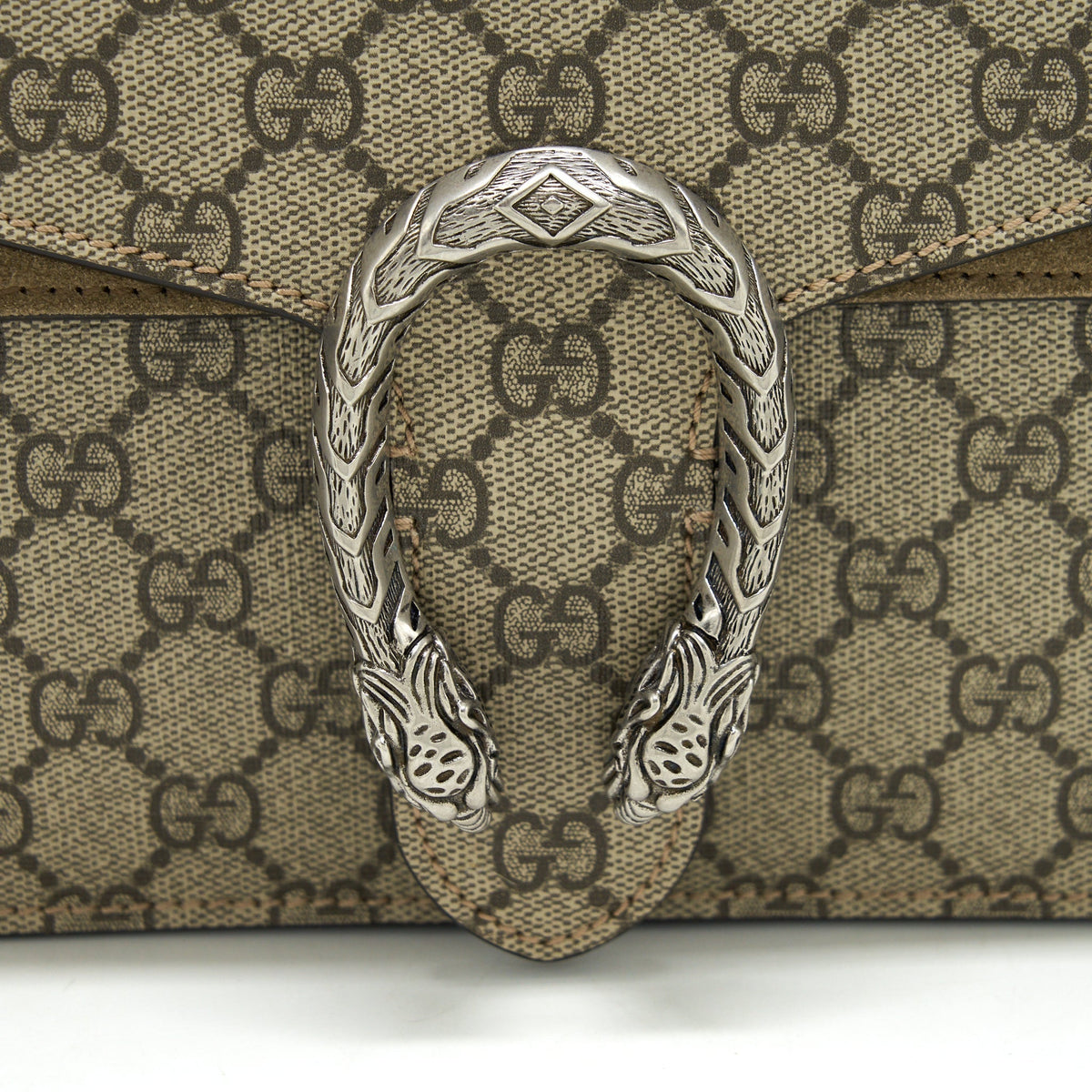 GUCCI DIONYSUS GG SMALL SHOULDER BAG BEIGE