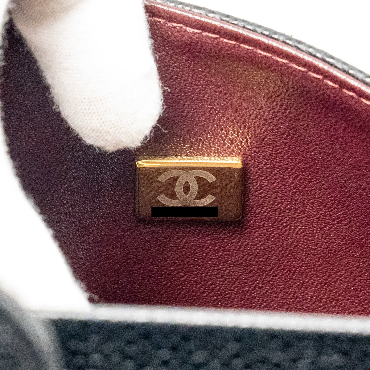 CHANEL SMALL CLASSIC DOUBLE FLAP BAG CAVIAR BLACK GHW(MICROCHIP)