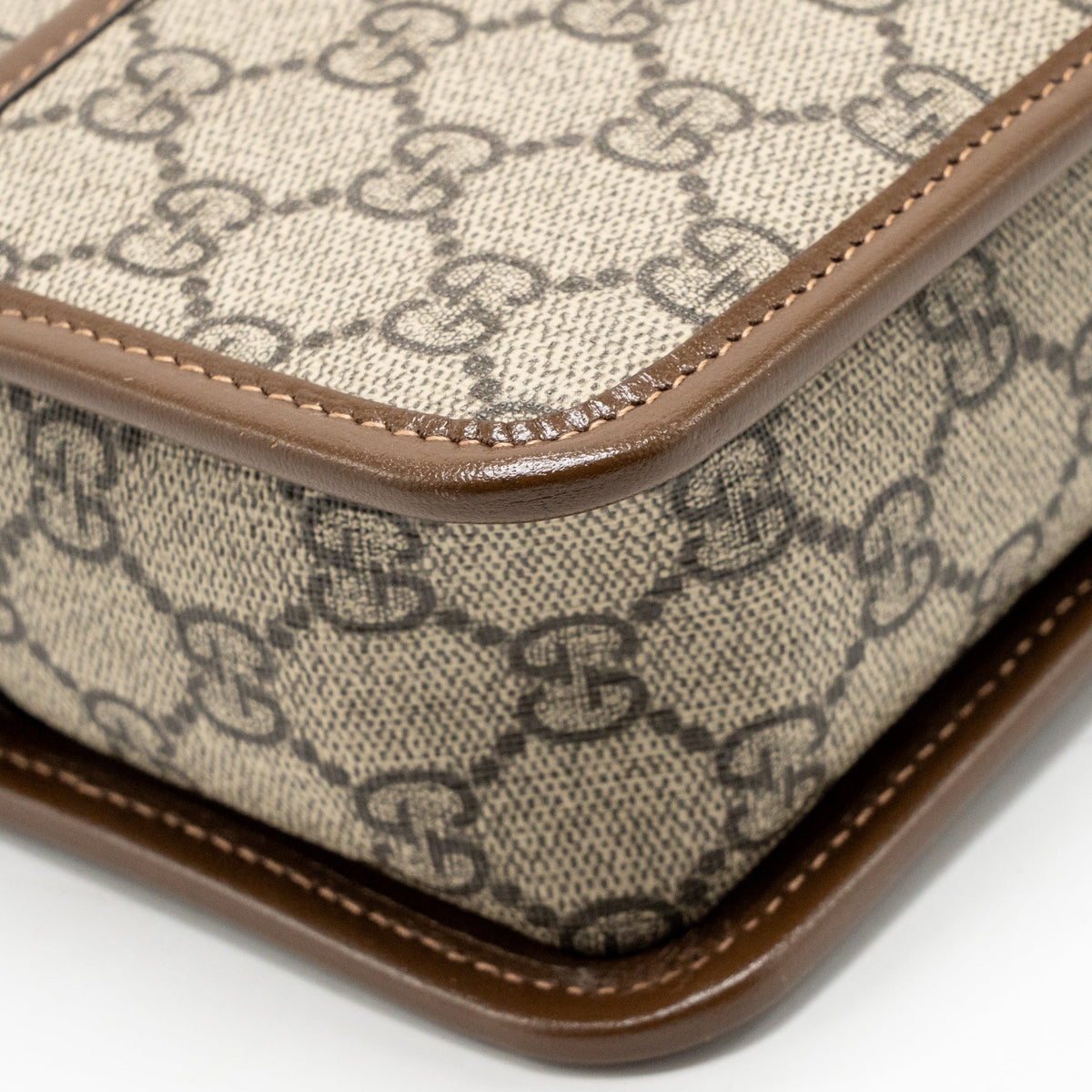 Gucci Interlocking G Mini Bag GG Supreme Canvas Brown GHW