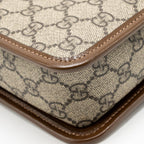 Gucci Interlocking G Mini Bag GG Supreme Canvas Brown GHW