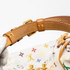 LOUIS VUITTON CHRISSIE SHOULDER BAG MONOGRAM CANVAS WHITE MULTICOLOUR GHW