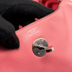 Hermes Lindy 26 evercolor Rose Azalee SHW
