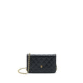 CHANEL CLASSIC WALLET ON CHAIN CAVIAR BLACK GHW (MICROCHIP)