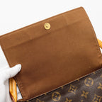 LOUIS VUITTON VINTAGE MINI LOOPING SHOULDER BAG MONOGRAM CANVAS GHW