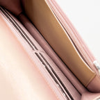 CHANEL CLASSIC WALLET ON CHAIN LAMBSKIN IRIDESCENT PINK SHW (MICROCHIP)