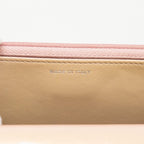 CHANEL CLASSIC WALLET ON CHAIN LAMBSKIN IRIDESCENT PINK SHW (MICROCHIP)