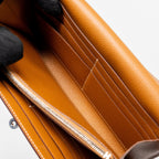 Hermes Kelly Long Wallet Epsom Gold SHW