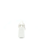 DIOR MINI LADY DIOR LAMBSKIN WHITE SHW