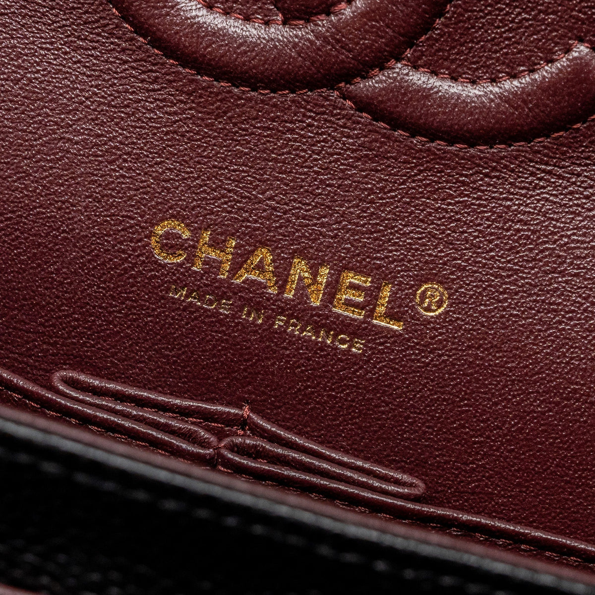 CHANEL MEDIUM CLASSIC DOUBLE FLAP BAG CAVIAR BLACK GHW