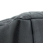 CHANEL GRAND SHOPPING TOTE CAVIAR BLACK SHW