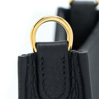 HERMES MINI EVELYN CLEMENCE BLACK GHW