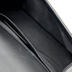 Chanel Medium boy bag fabric / lambskin black SHW