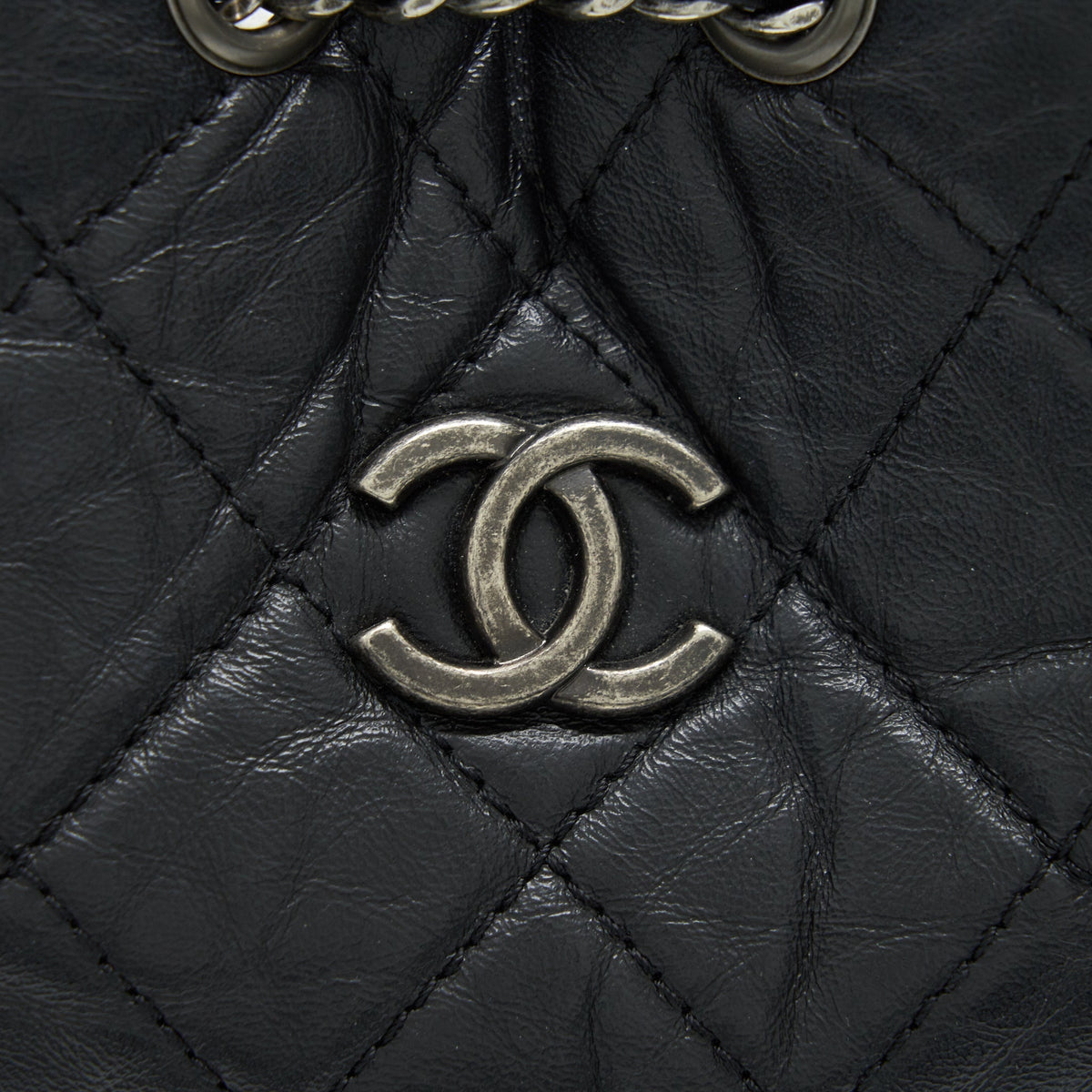 CHANEL SMALL GABRIELLE BACKPACK BLACK DOUBLE COLOUR HARDWARE