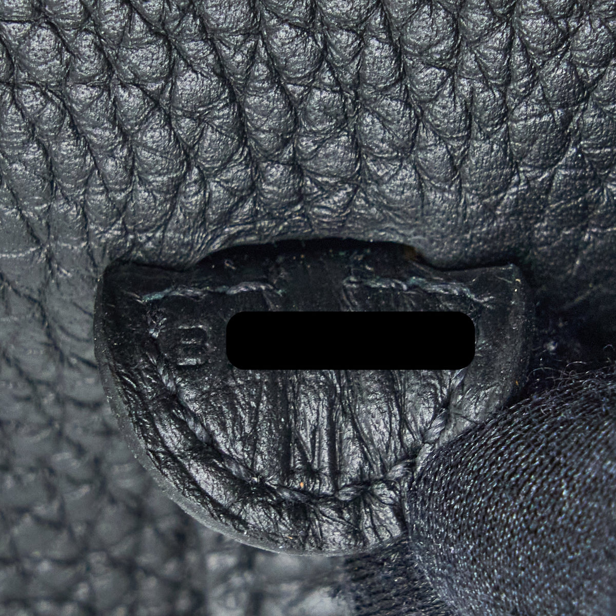 HERMES MINI EVELYN CLEMENCE BLACK GHW