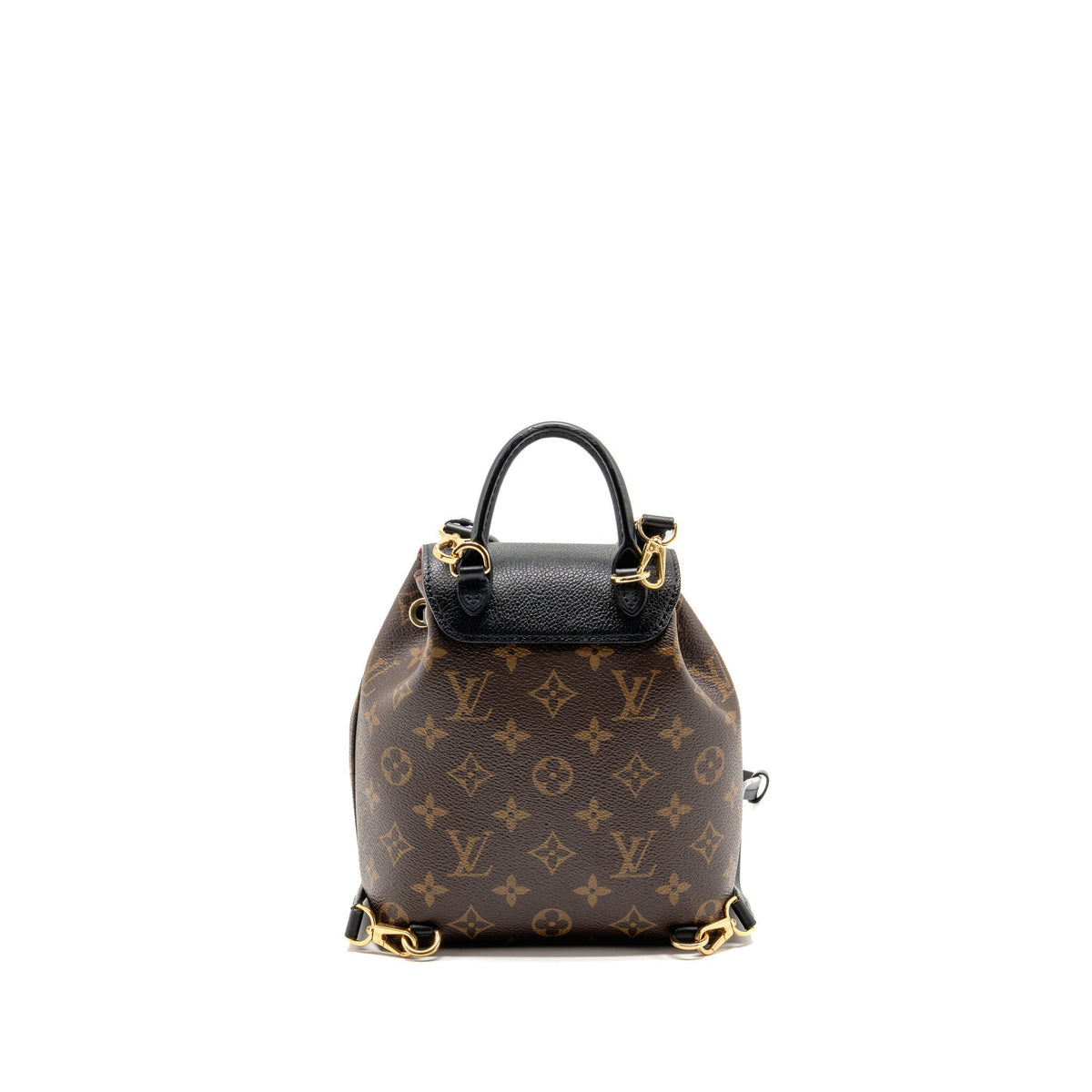 Louis Vuitton Montsouris BB Backpack Monogram Canvas BLACK GHW